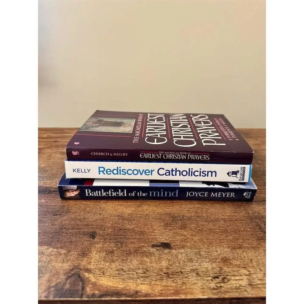Christian/Catholic Spiritual Books Lot of 3 Joyce Meyer Matthew Kelly